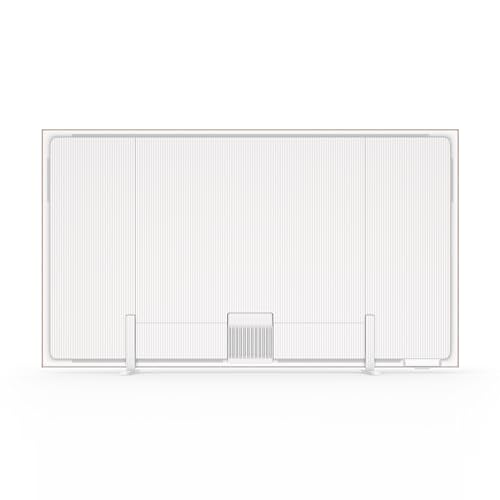 TCL 65-Inch Class NXTVISION Series QLED 4K UHD Google Smart TV Canvas Style Art Frame TV - QLED, 120hz, Matte Anti-Glare Screen, Free Bezel and Frame, Atmos, Free Art Included (65A300W, 2024 Model)