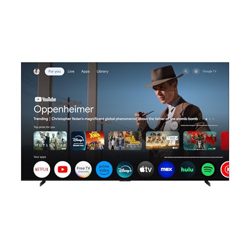 TCL 75-Inch Class QM7K Series QD-Mini LED 4K UHD Google Smart TV Best Premium Mini-LED TV - QLED, 144hz, 288hz Gaming Rate, Anti-Reflective Screen, Bang & Olufsen Audio, Atmos (75QM7K, 2025 Model)
