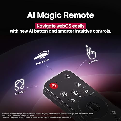 LG 55-Inch Class OLED evo AI 4K C5 Series Smart TV w/Dolby Atmos, Dolby Vision, HDR10, AI Super Upscaling 4K, Filmmaker Mode, Wow Orchestra, Alexa Built-in (OLED55C5PUA, 2025)