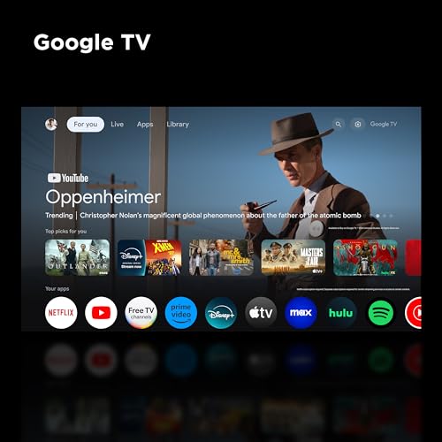 TCL 75-Inch Class QM7K Series QD-Mini LED 4K UHD Google Smart TV Best Premium Mini-LED TV - QLED, 144hz, 288hz Gaming Rate, Anti-Reflective Screen, Bang & Olufsen Audio, Atmos (75QM7K, 2025 Model)