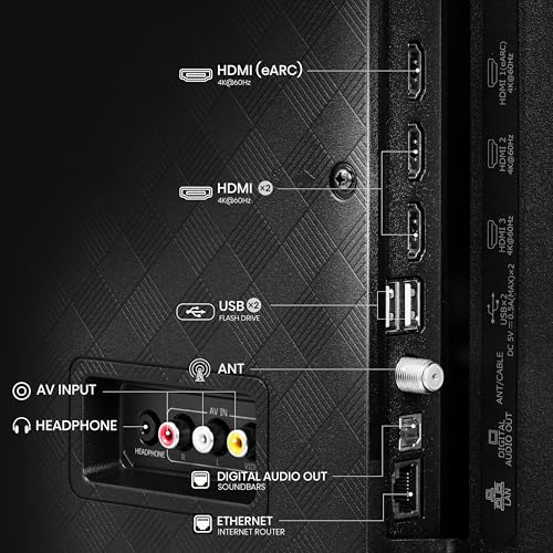 Hisense A7 Series 65-Inch Class 4K UHD Smart Google TV with Voice Remote, Game Mode Plus, Chromecast Built-in (65A7N, 2024 Model)