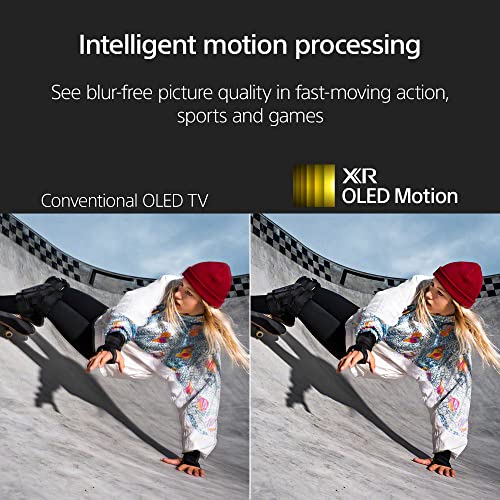 Sony QD-OLED 55 inch BRAVIA XR A95L Series 4K Ultra HD TV: Smart Google TV with Dolby Vision HDR and Exclusive Gaming Features for The PlayStation® 5 XR55A95L- Latest Model