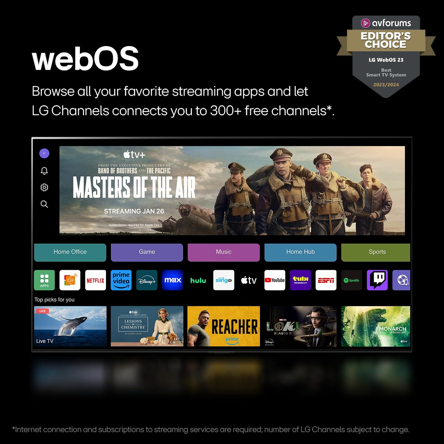 LG 43-Inch Class QNED80T Series LED Smart TV 4K Processor Flat Screen with Magic Remote AI-Powered with Alexa Built-in (43QNED80TUC, 2024)