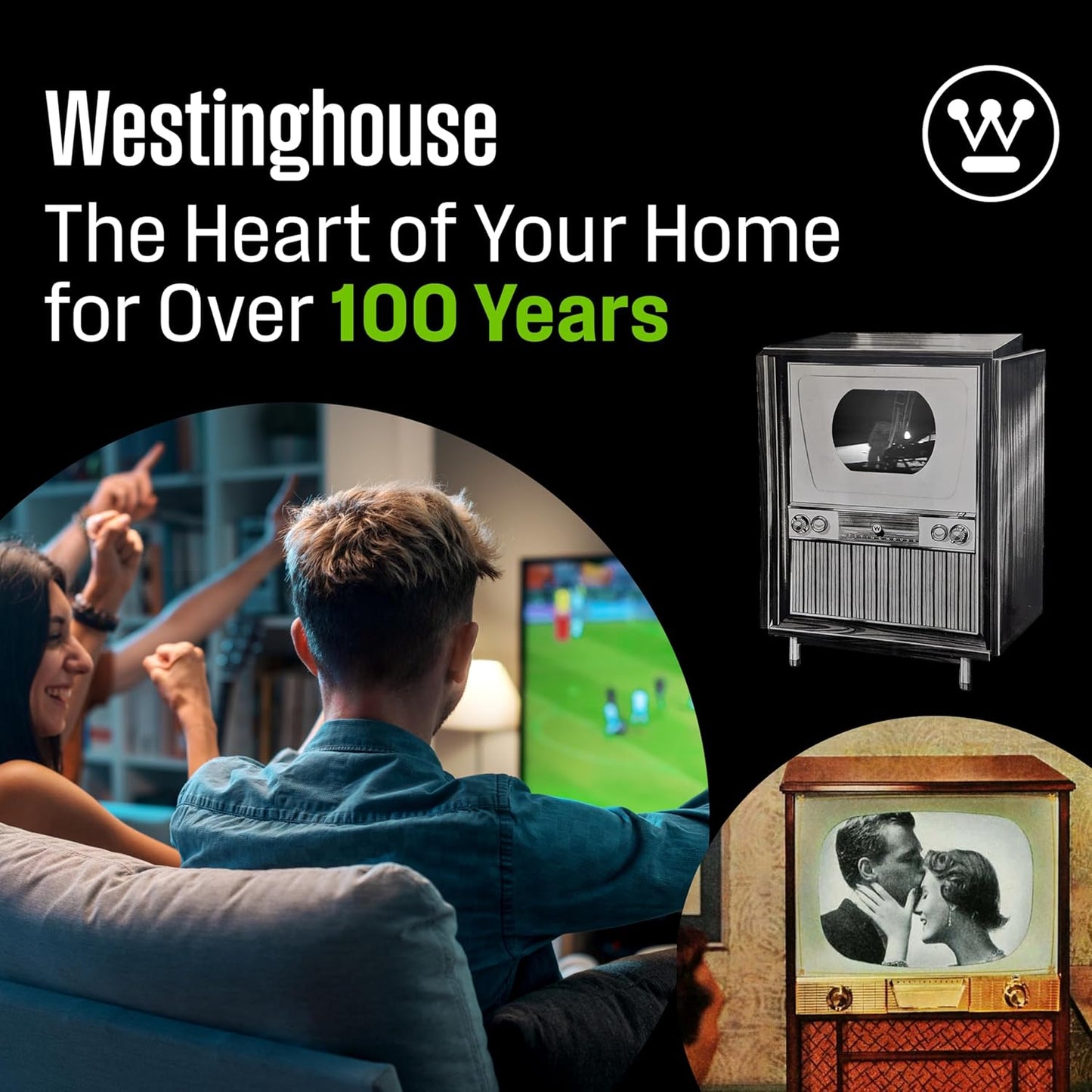 Westinghouse 40-inch Smart TV, FHD 1080P Xumo TV w/Voice Remote, Flat Screen LED Television w/Apple Home kit, Wi-Fi & Mobile Connectivity