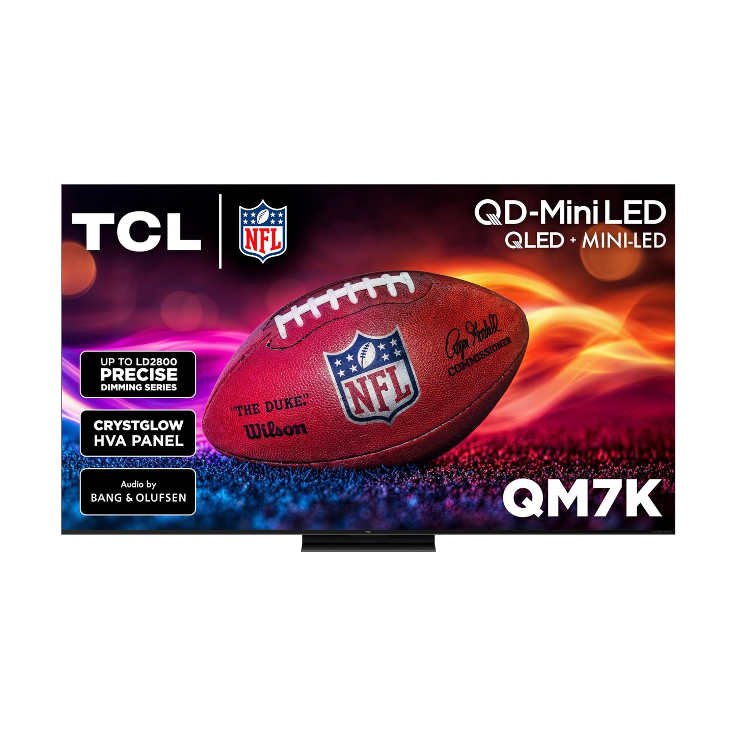 TCL 75-Inch Class QM7K Series QD-Mini LED 4K UHD Google Smart TV Best Premium Mini-LED TV - QLED, 144hz, 288hz Gaming Rate, Anti-Reflective Screen, Bang & Olufsen Audio, Atmos (75QM7K, 2025 Model)