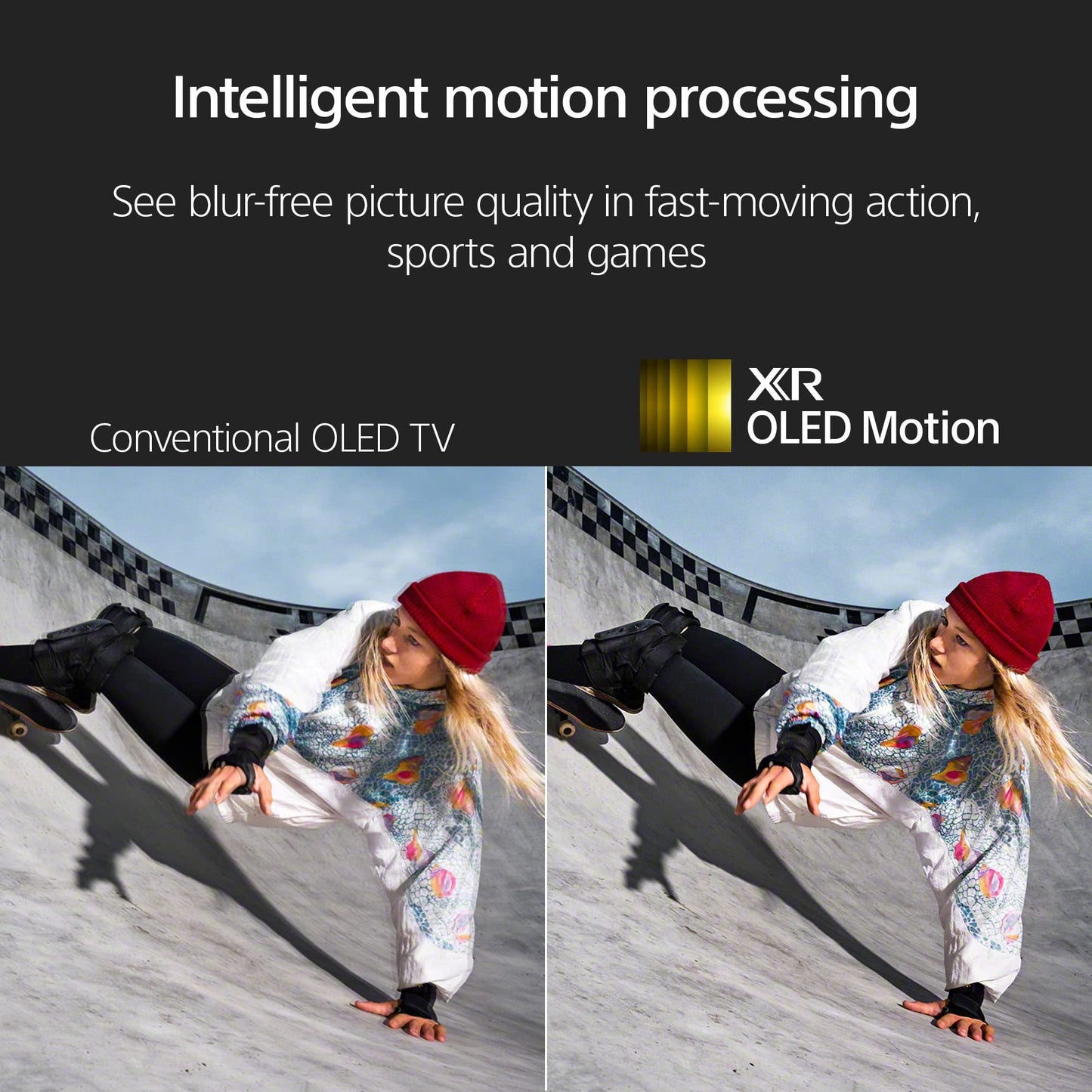 Sony QD-OLED 55 inch BRAVIA XR A95L Series 4K Ultra HD TV: Smart Google TV with Dolby Vision HDR and Exclusive Gaming Features for The PlayStation® 5 XR55A95L- Latest Model