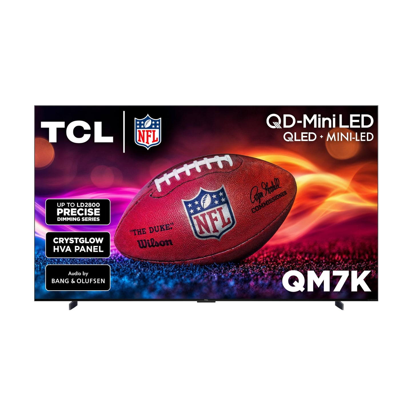 TCL 75-Inch Class QM7K Series QD-Mini LED 4K UHD Google Smart TV Best Premium Mini-LED TV - QLED, 144hz, 288hz Gaming Rate, Anti-Reflective Screen, Bang & Olufsen Audio, Atmos (75QM7K, 2025 Model)