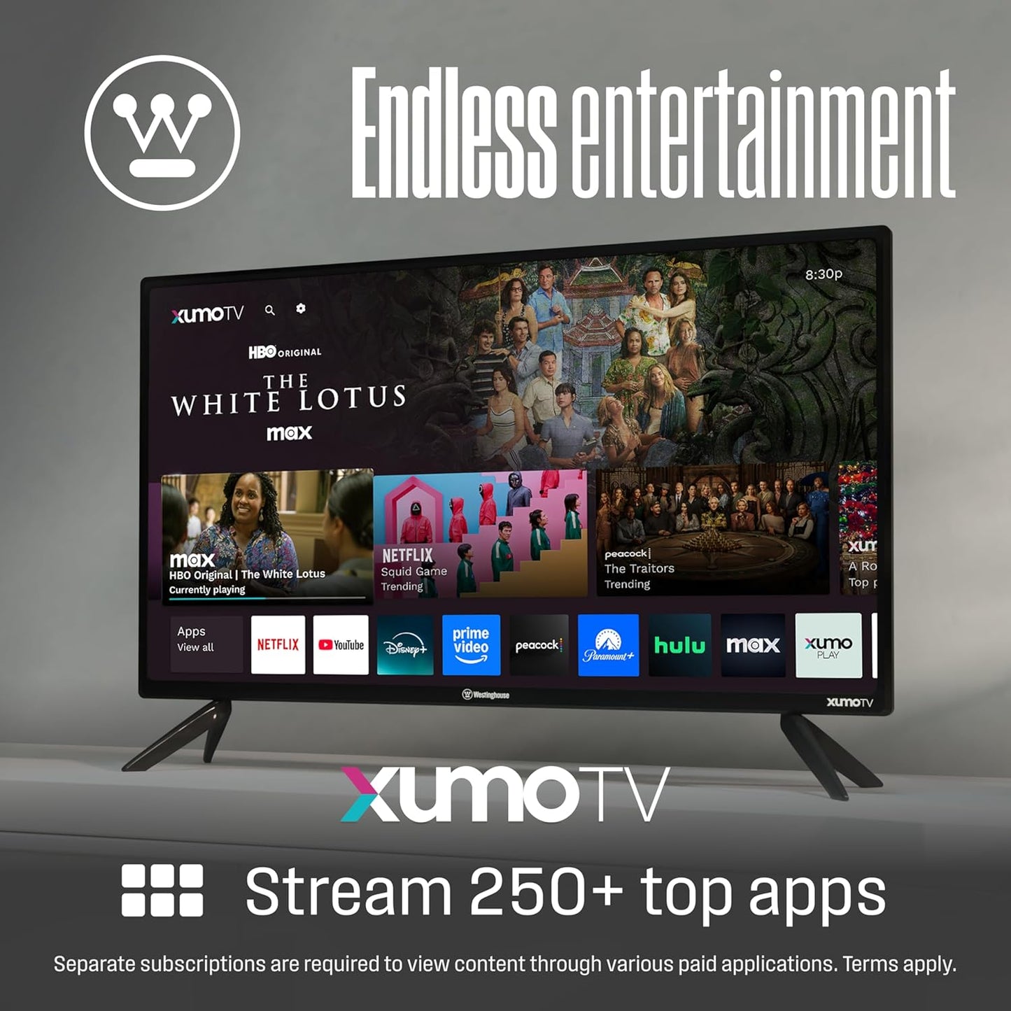 Westinghouse 40-inch Smart TV, FHD 1080P Xumo TV w/Voice Remote, Flat Screen LED Television w/Apple Home kit, Wi-Fi & Mobile Connectivity