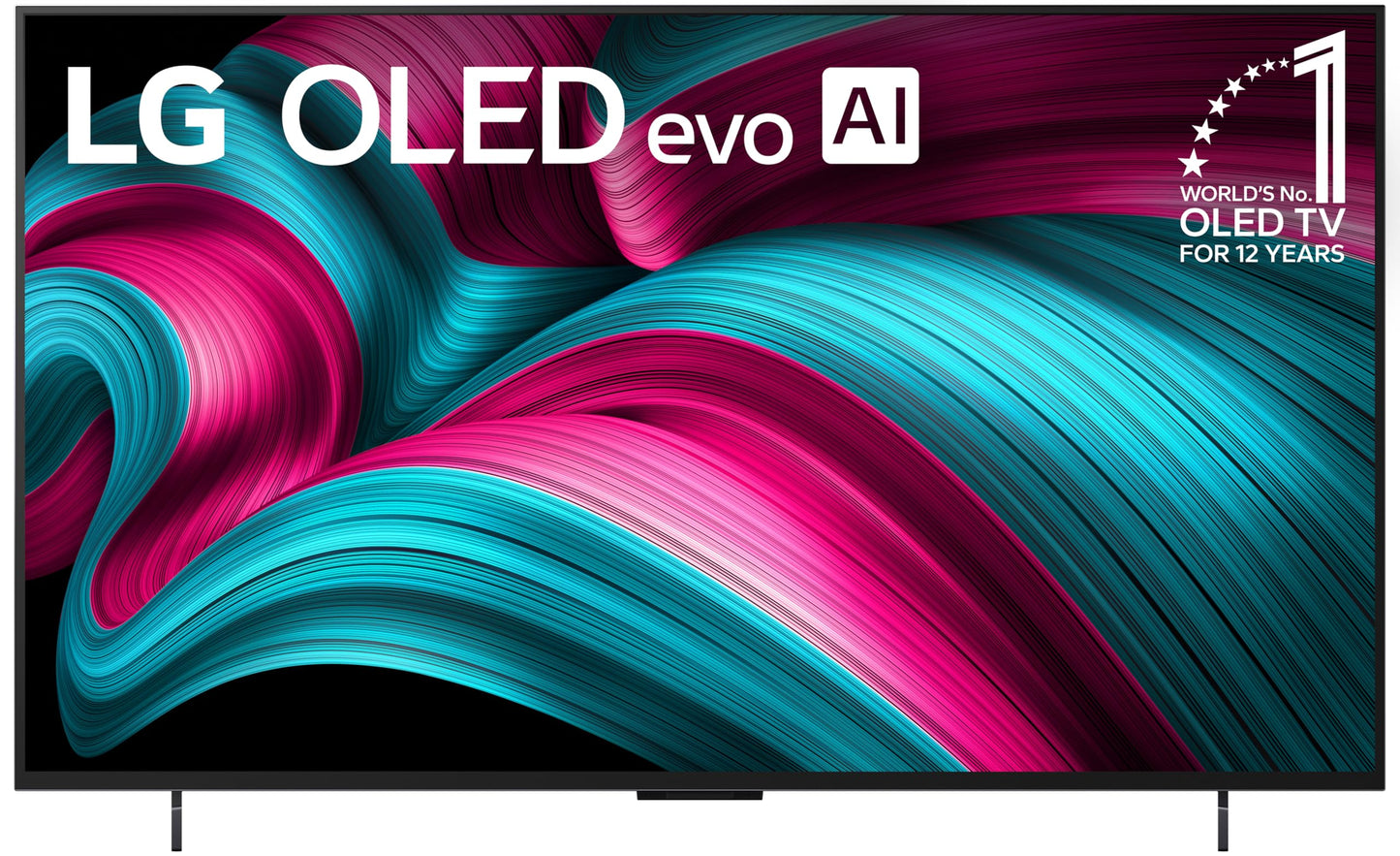 LG 55-Inch Class OLED evo AI 4K C5 Series Smart TV w/Dolby Atmos, Dolby Vision, HDR10, AI Super Upscaling 4K, Filmmaker Mode, Wow Orchestra, Alexa Built-in (OLED55C5PUA, 2025)
