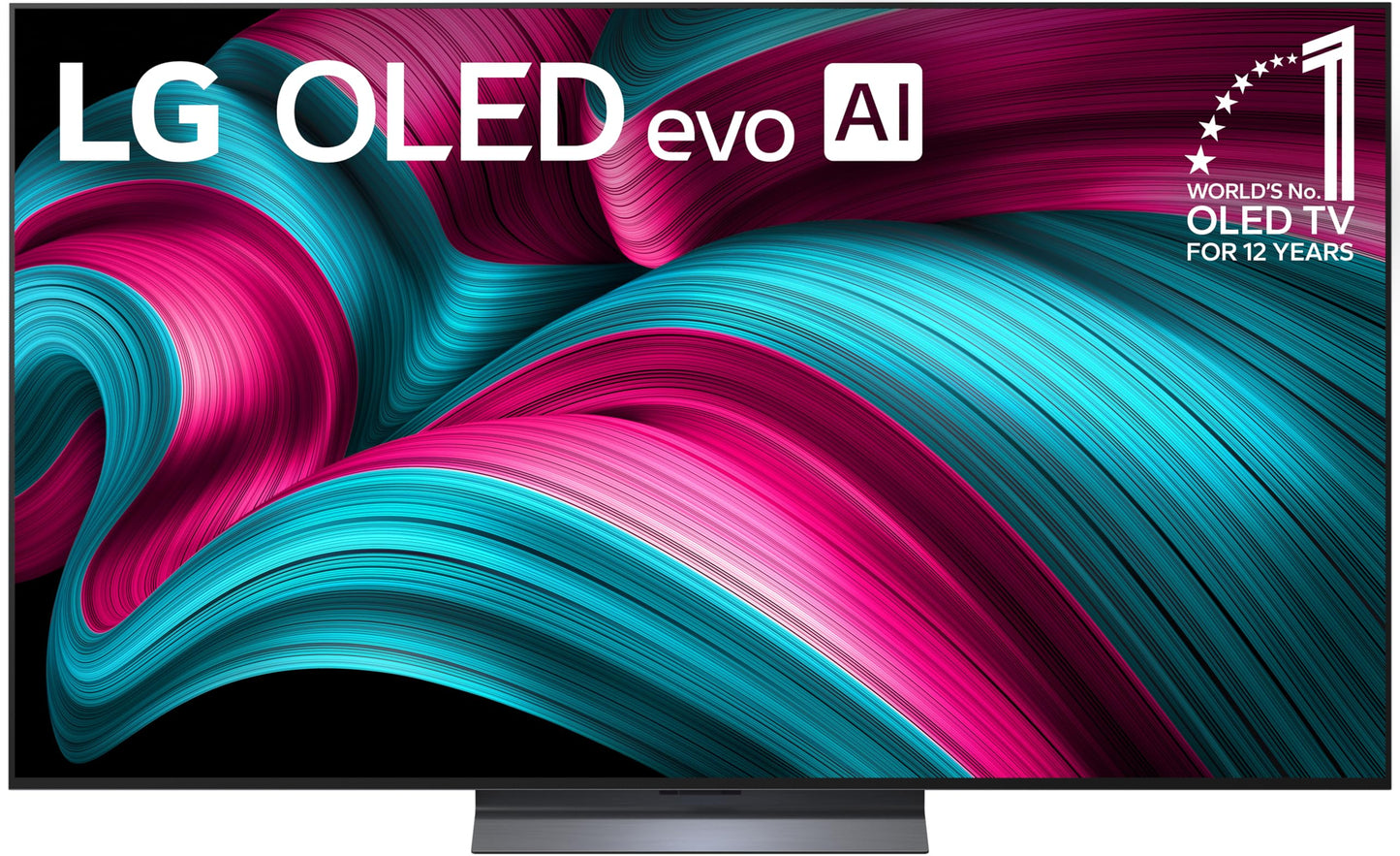 LG 55-Inch Class OLED evo AI 4K C5 Series Smart TV w/Dolby Atmos, Dolby Vision, HDR10, AI Super Upscaling 4K, Filmmaker Mode, Wow Orchestra, Alexa Built-in (OLED55C5PUA, 2025)