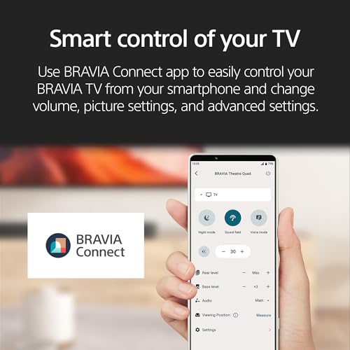 Sony BRAVIA 8 II 65 Inch TV, QD OLED, 4K Smart Google TV, XR Processor with AI Technology, Ultra Slim Design, 120hz Television, Dolby Vision/Atmos, Exclusive Features for PS5, K-65XR80M2, 2025 Model