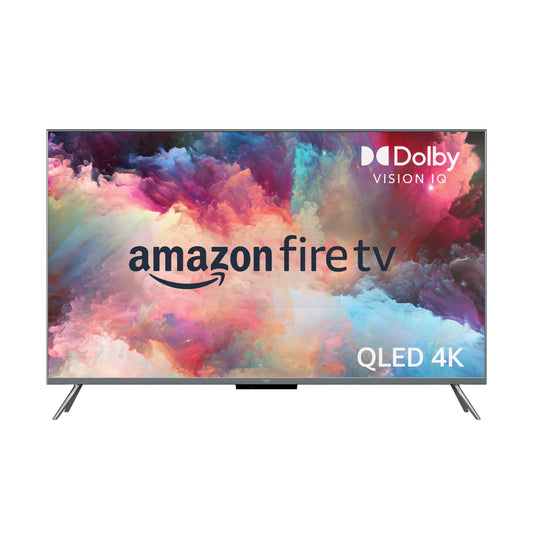 Amazon Fire TV 65" Omni QLED Series 4K UHD smart TV, Dolby Vision IQ, Fire TV Ambient Experience, local dimming, hands-free with Alexa