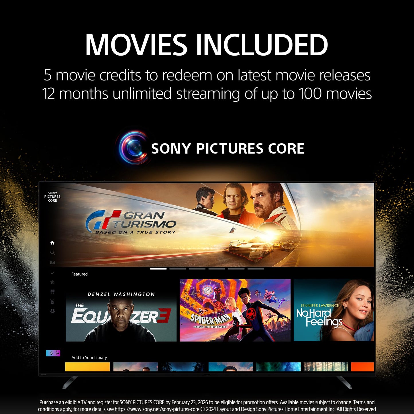 Sony BRAVIA 8 II 65 Inch TV, QD OLED, 4K Smart Google TV, XR Processor with AI Technology, Ultra Slim Design, 120hz Television, Dolby Vision/Atmos, Exclusive Features for PS5, K-65XR80M2, 2025 Model