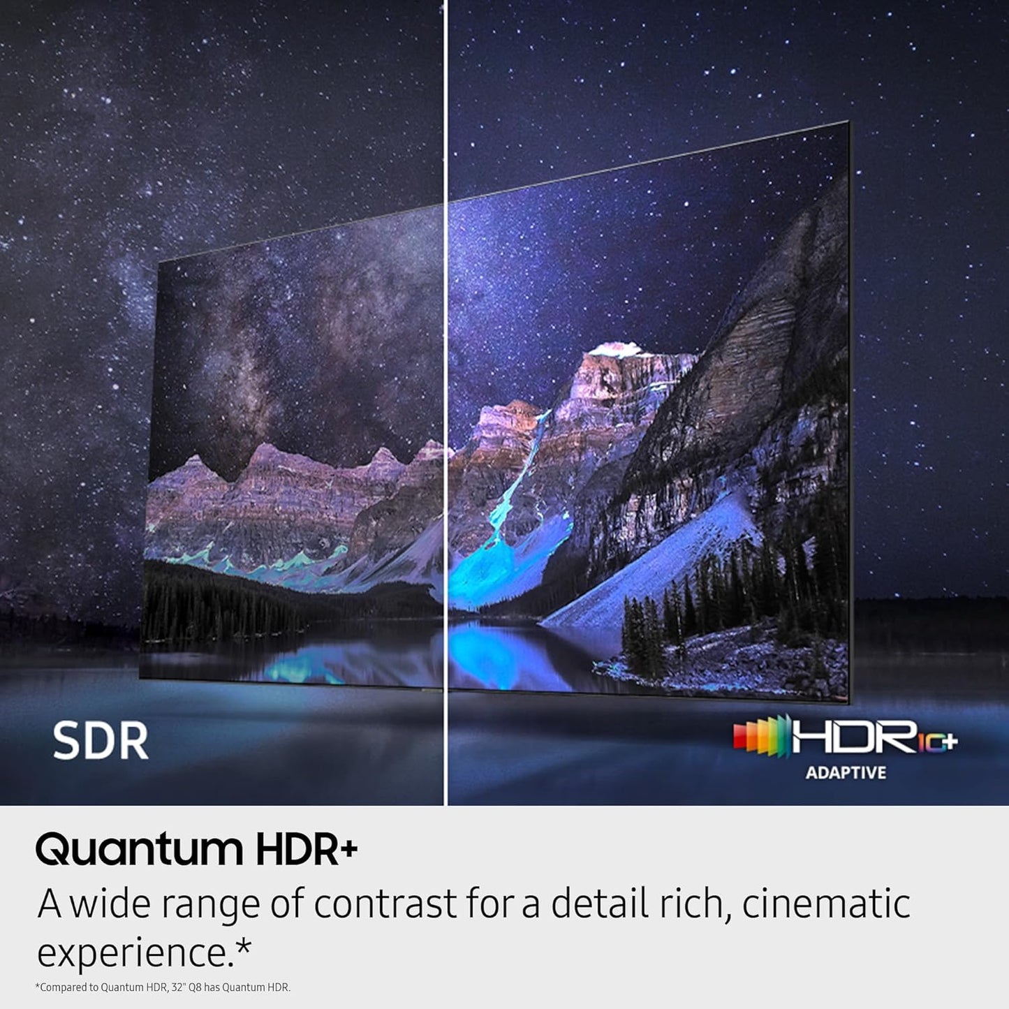 SAMSUNG 32-Inch Class QLED Q8F 4K UHD Smart TV (2025 Model) Q4 AI Processor, 100% Color Volume with Quantum Dot, AirSlim Design, Endless Free Content, Samsung Vision AI, Alexa Built-in